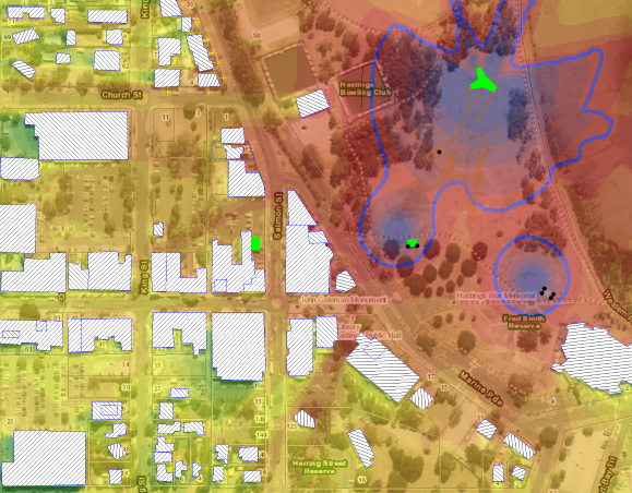 Noise Contour Map